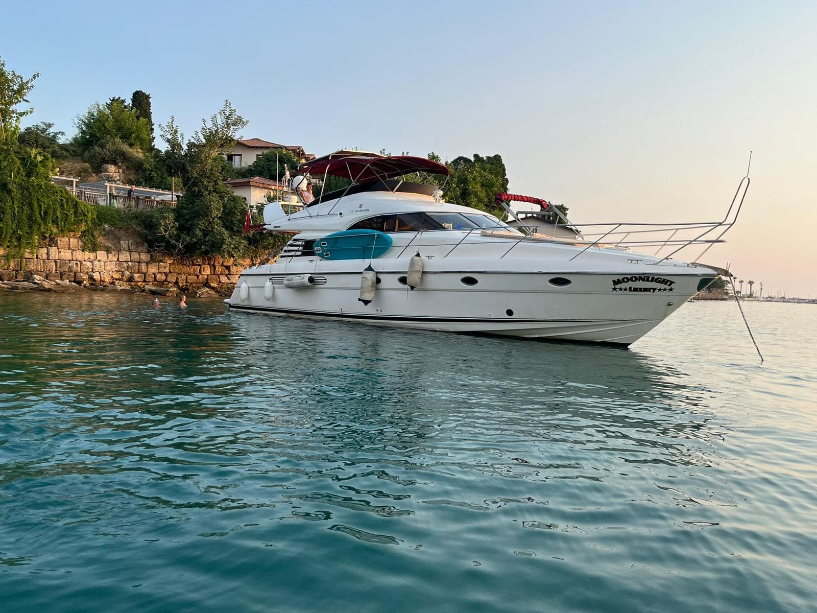 Side Yacht Charter Gallery - Moonlight Luxury